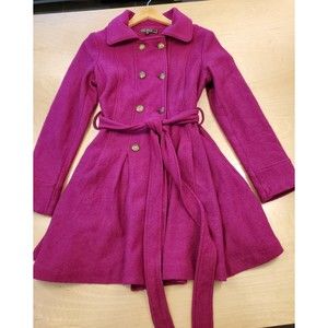 Love Stitch - Women's Double Breasted Pea Coat - SZ M